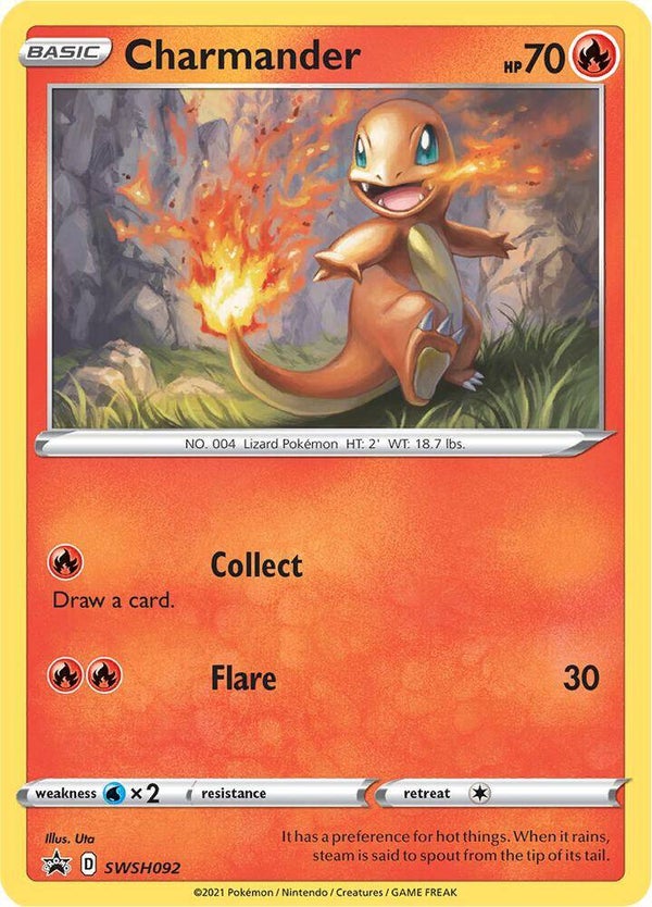 Charmander - SWSH092 - SWSH: Sword & Shield Promo Cards (SWSD)