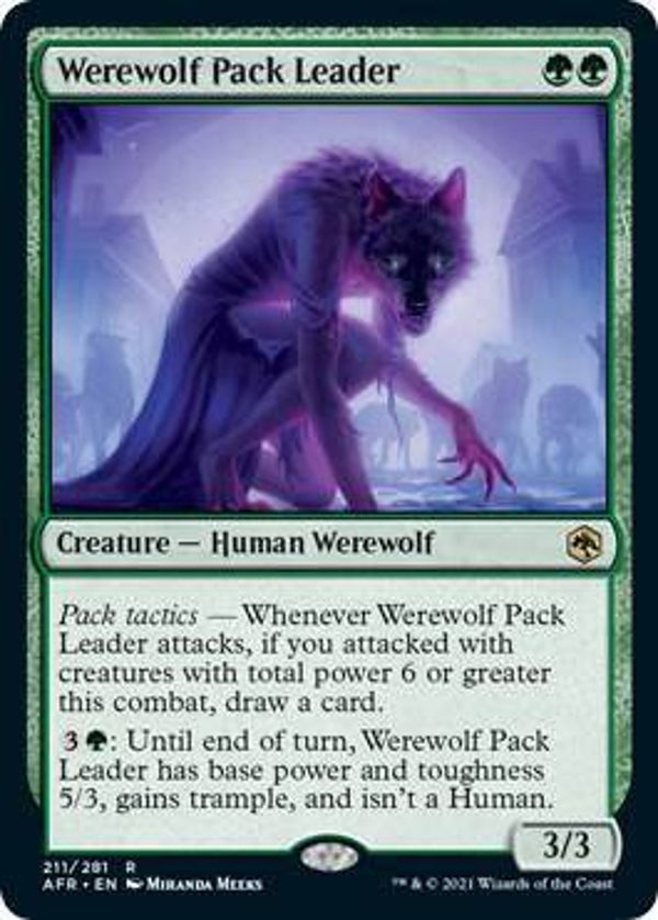 Werewolf Pack Leader - Adventures in the Forgotten Realms (AFR)