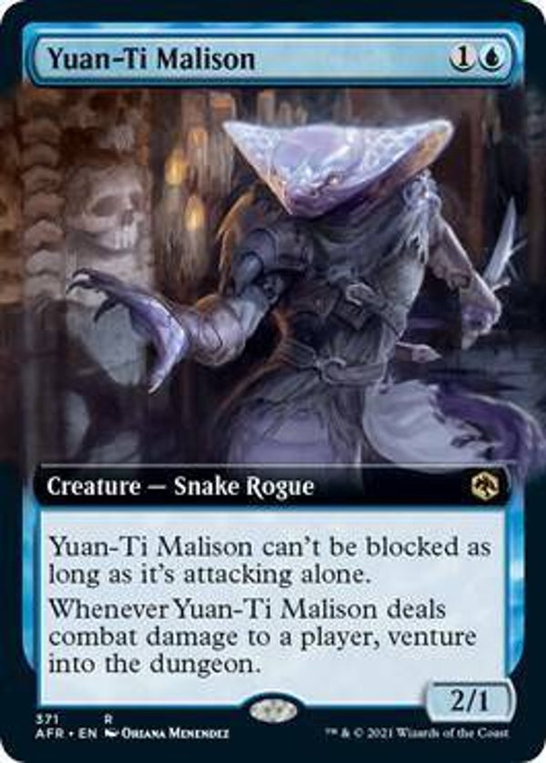 Yuan-Ti Malison (Extended Art) - Adventures in the Forgotten Realms (AFR)