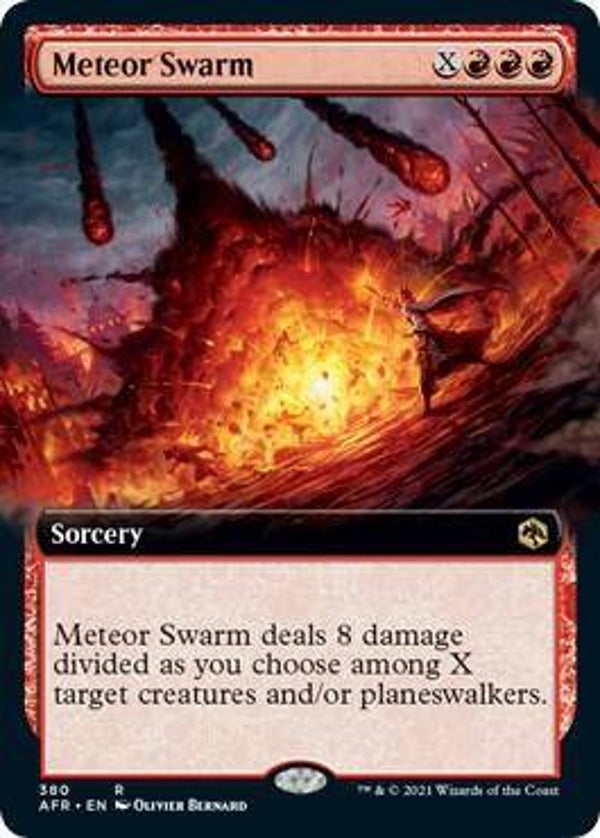 Meteor Swarm (Extended Art) - Adventures in the Forgotten Realms (AFR)