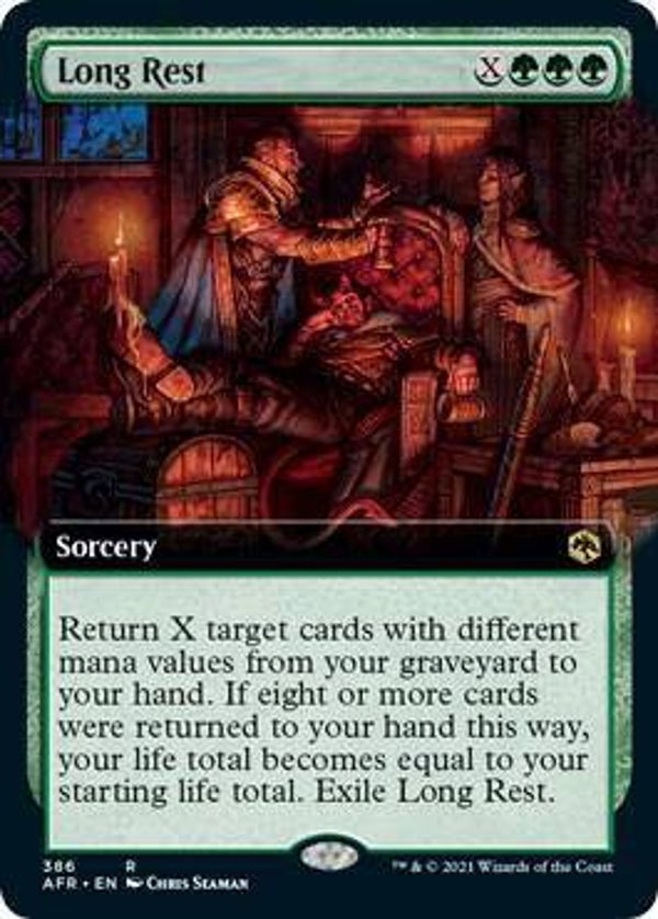 Long Rest (Extended Art) - Adventures in the Forgotten Realms (AFR)