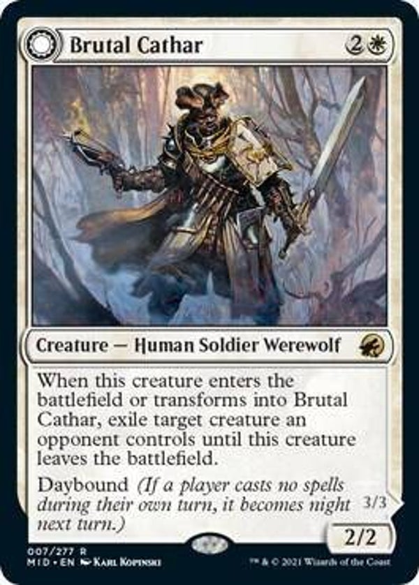 Brutal Cathar - Innistrad: Midnight Hunt (MID)