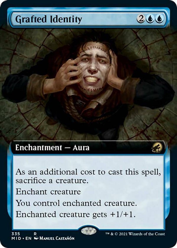 Grafted Identity (Extended Art) - Innistrad: Midnight Hunt (MID)
