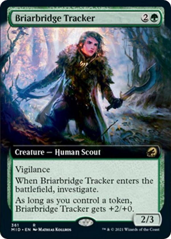 Briarbridge Tracker (Extended Art) - Innistrad: Midnight Hunt (MID)