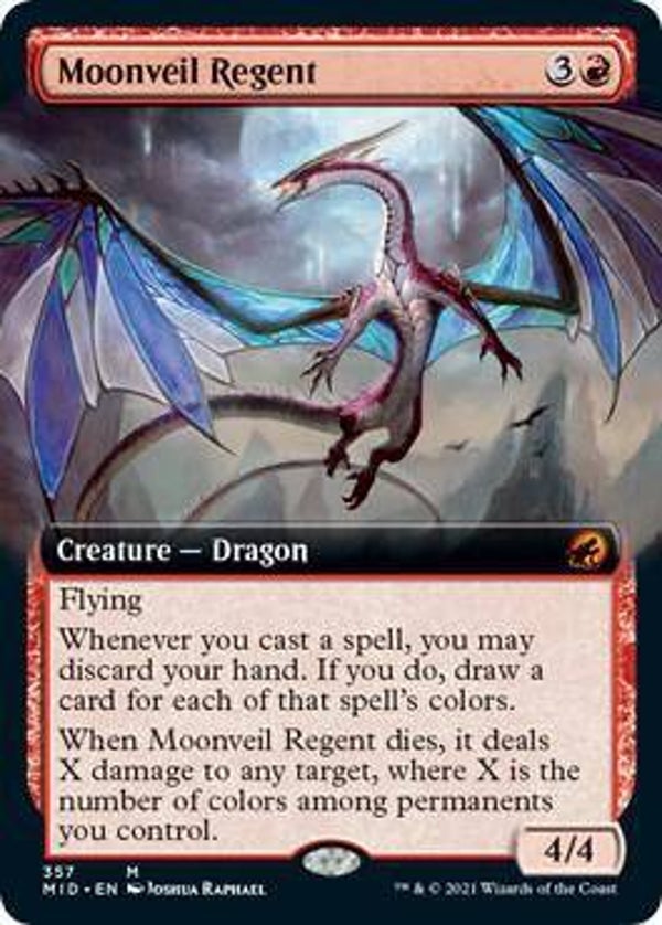 Moonveil Regent (Extended Art) - Innistrad: Midnight Hunt (MID)