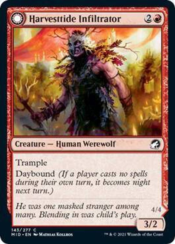 Harvesttide Infiltrator - Innistrad: Midnight Hunt (MID)