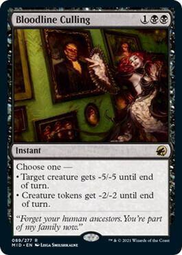 Bloodline Culling - Innistrad: Midnight Hunt (MID)