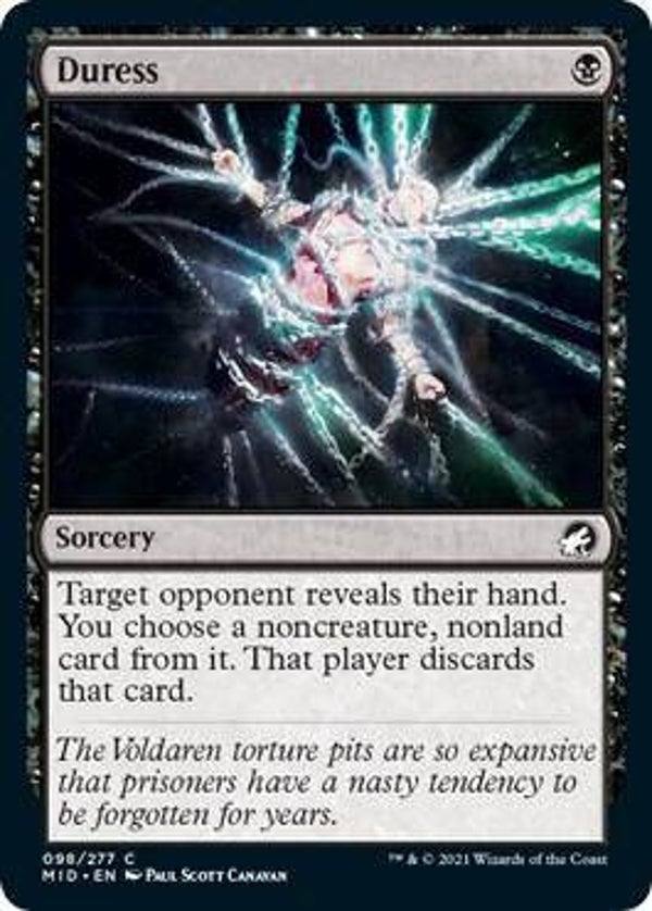 Duress - Innistrad: Midnight Hunt (MID)