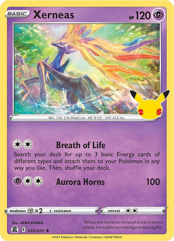 Xerneas - Celebrations (CLB) Foil