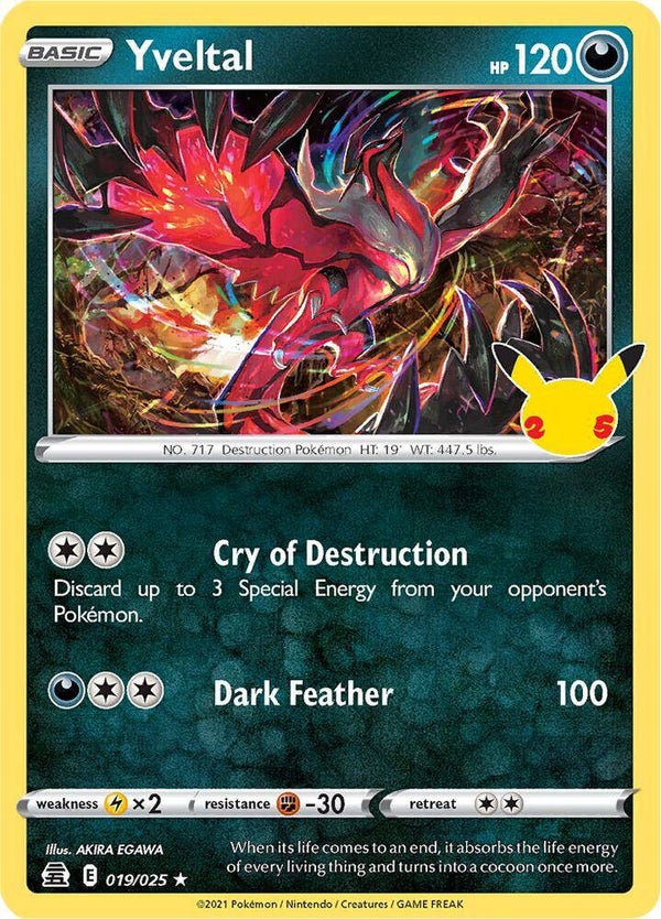 Yveltal - Celebrations (CLB) Foil