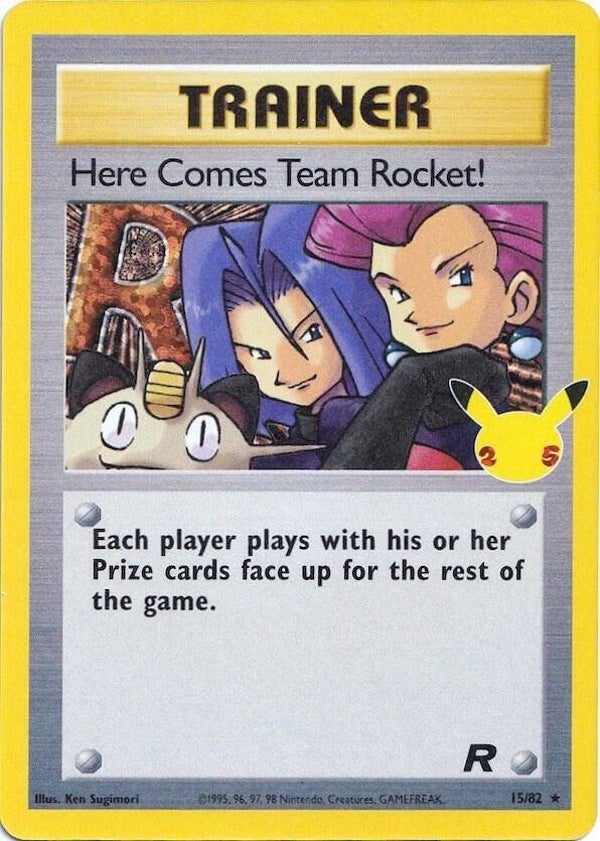Here Comes Team Rocket! - Celebrations: Classic Collection (CCC) FOIL