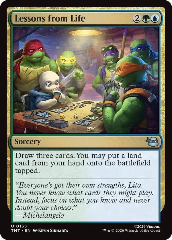 Lessons from Life - Teenage Mutant Ninja Turtles
