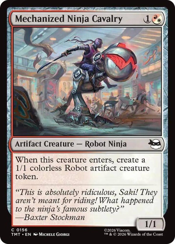Mechanized Ninja Cavalry - Teenage Mutant Ninja Turtles