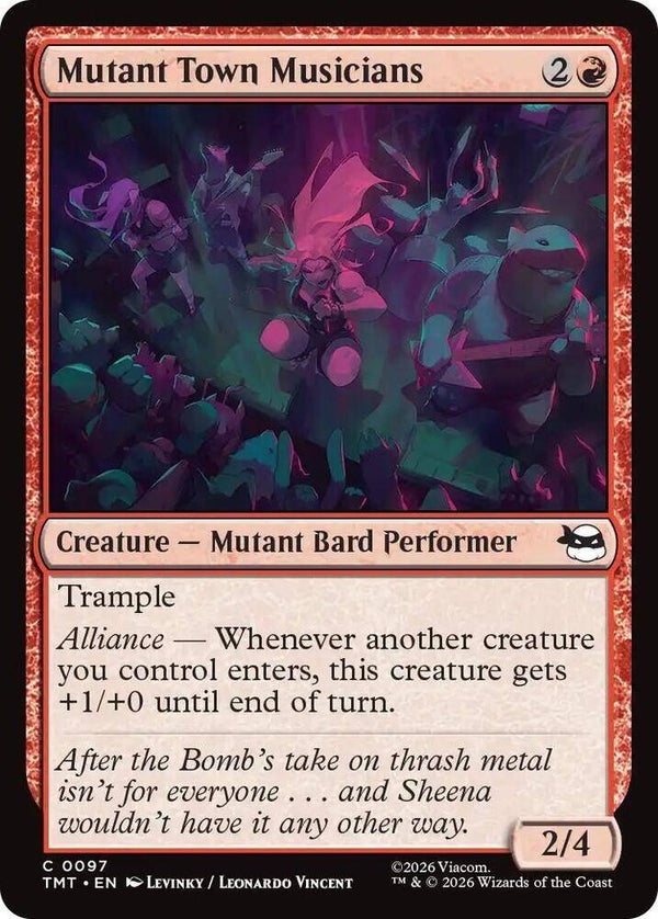 Mutant Town Musicians - Teenage Mutant Ninja Turtles