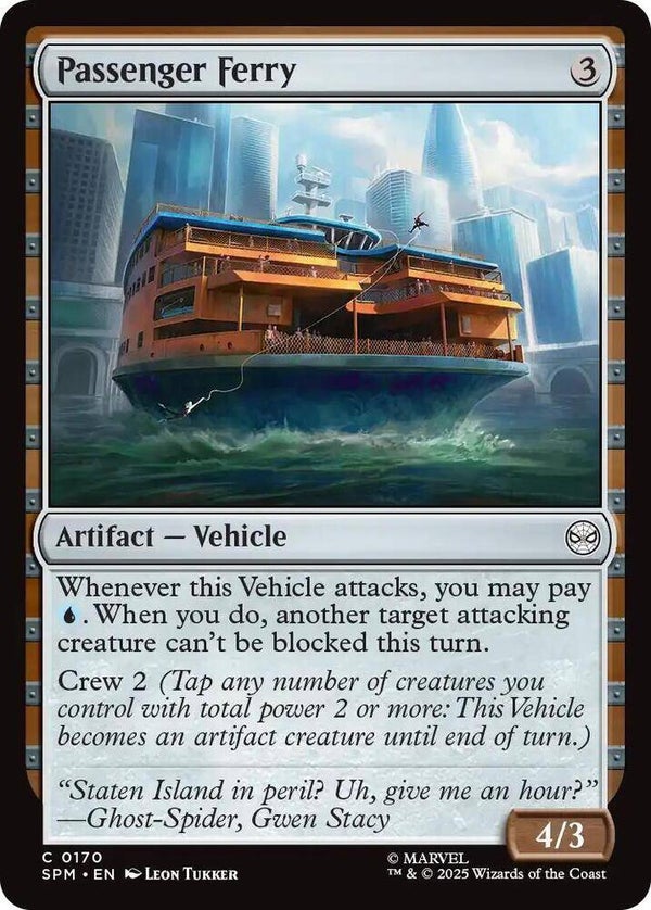 Passenger Ferry - Marvel's Spider-Man