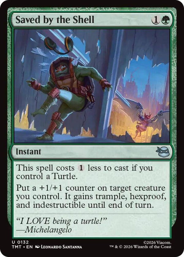 Saved by the Shell - Teenage Mutant Ninja Turtle