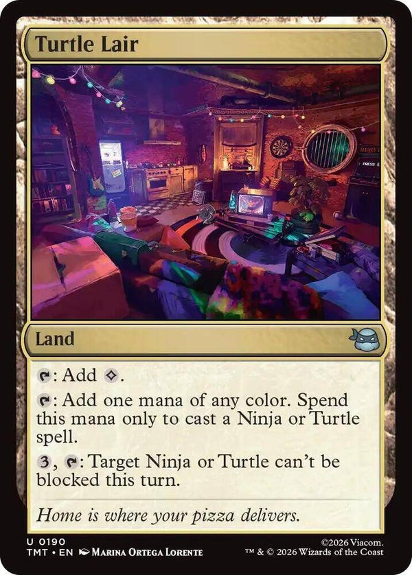 Turtle Lair - Teenage Mutant Ninja Turtles