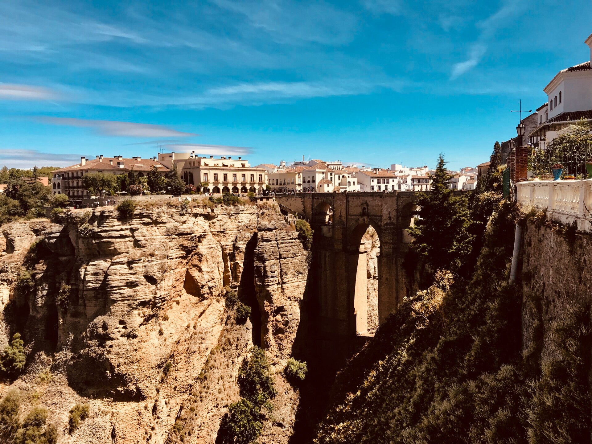Spectaculair uitzicht op El tajo de Ronda | Rondaholidays
