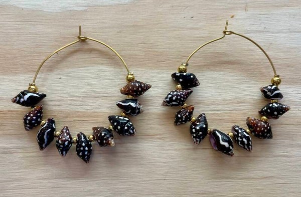 Boucles d'Oreilles coquillages
