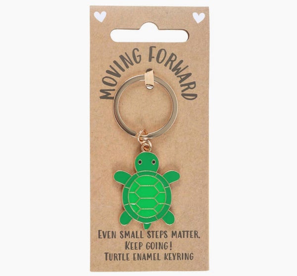 Keep Moving Forward Turtle - KeyChain