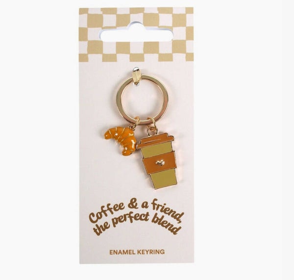 Coffee & a Friend - KeyChain