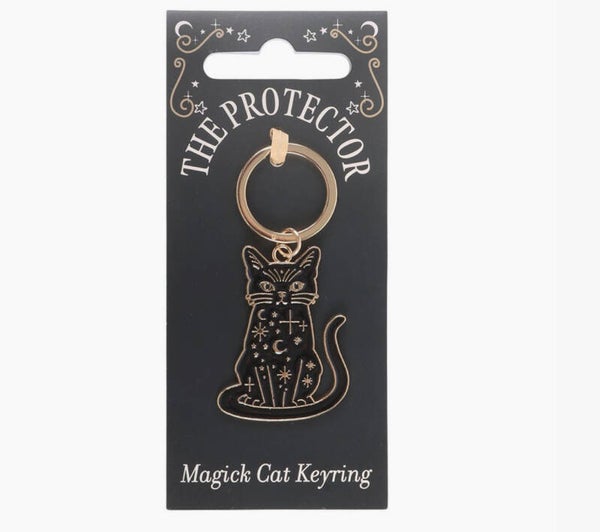 Cat - The Protector - Keychain