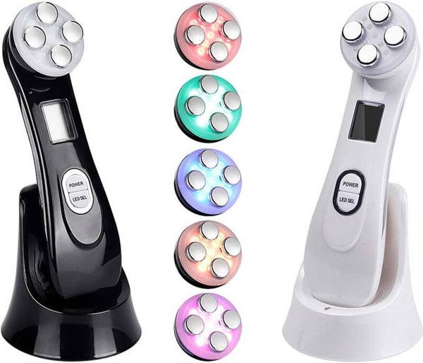 APPARECCHIATURA LIFTING FACCIALE - Ultrasuoni, EMS, Elettroporazione, Luce LED Rossa