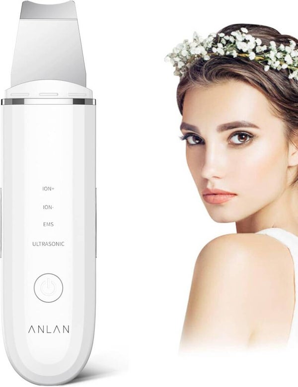 ULTRASUONI PEELING i Viso - Skin Scrubber Esfoliazione per Pulizia e Cura Viso