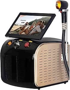 LASER DIODO  2 LUNGHEZZE D'ONDA 808 NM 1064 NM EPILAZIONE PORTATILE