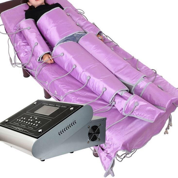 PRESSOTERAPIA PROFESSIONALE - INFRAROSSI E ELETTROSTIMOLAZIONE - Apparecchiatura Completa: BRACCIA GAMBE ADDOME PIEDI
