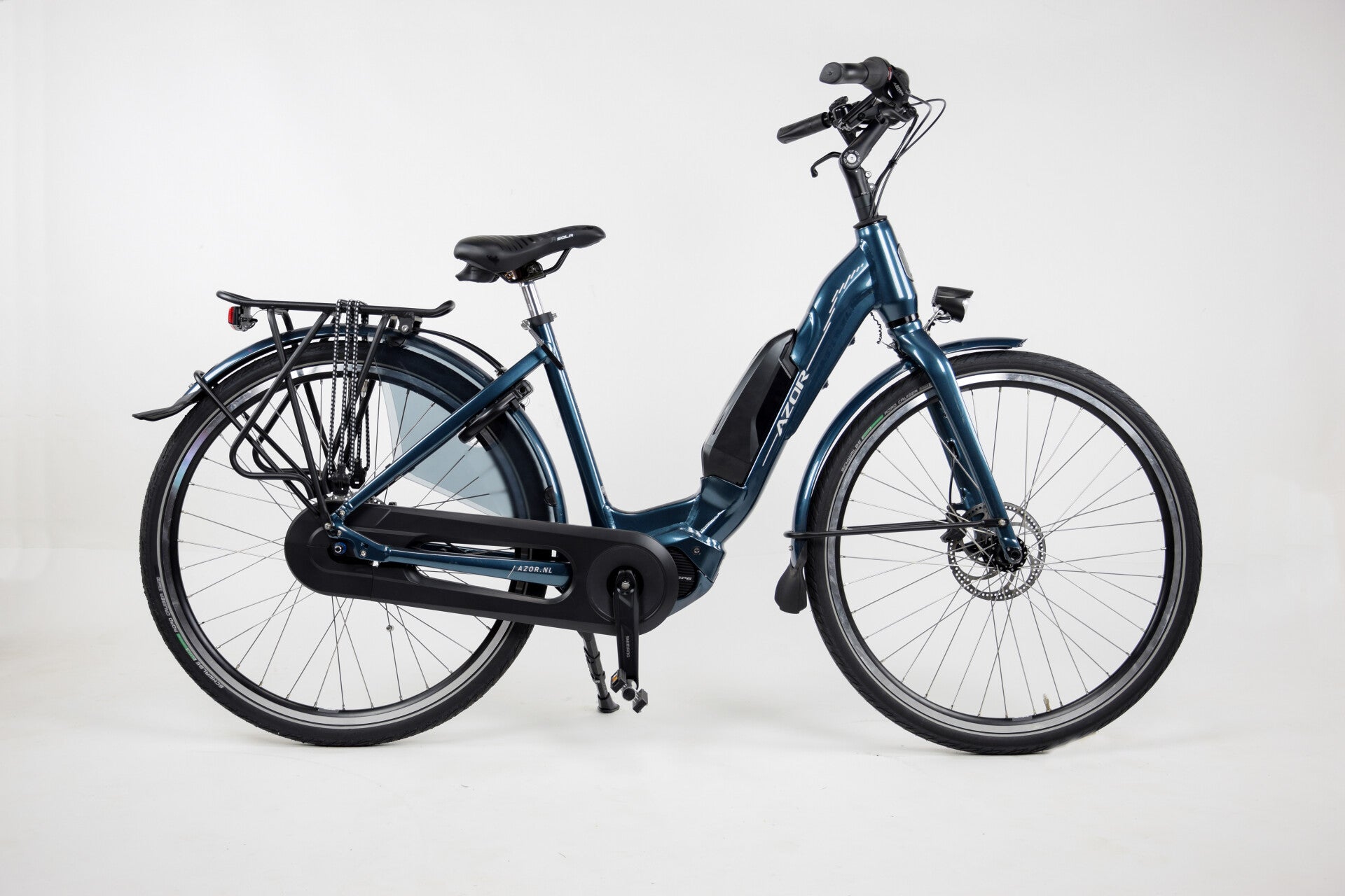 Azor Kijkduin E-steps antrablauw dames