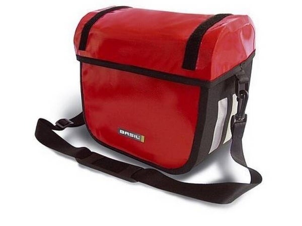 Stuurtas Basil Forest Front Bag 7Liter Rood