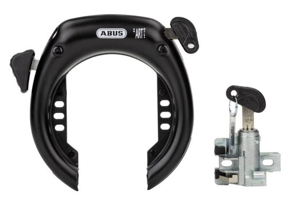 Ringslot Abus Shield 5650 R Insteek Met 2 x Accuslot Zwart