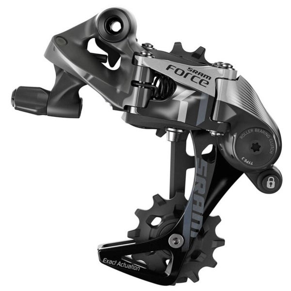 Achterderailleur Sram Force1 11V Long Cage Aluminium Grijs