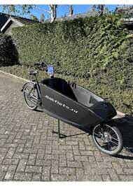 Bakfiets.nl Shepherd Steps (zwart) elektrische bakfiets