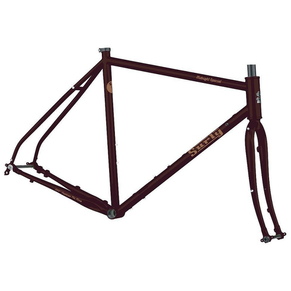Surly Midnight Special Frameset - cherry fizz