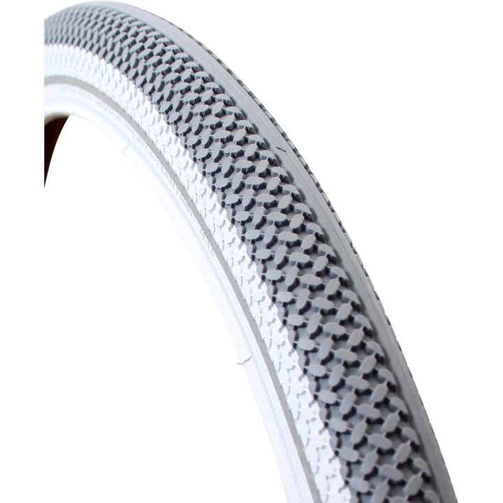 Fietsband Cortina Canberra 28 x 1.75 grijs/wit met reflectielijn