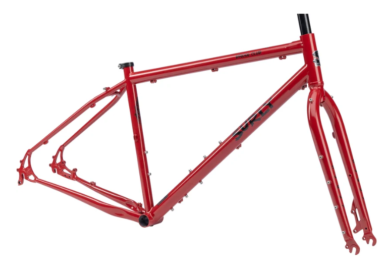 Surly Bridge Club Frameset - Lingering Cranberry