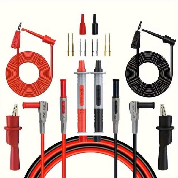 18-Delig Meetsnoeren set voor de Multimeter