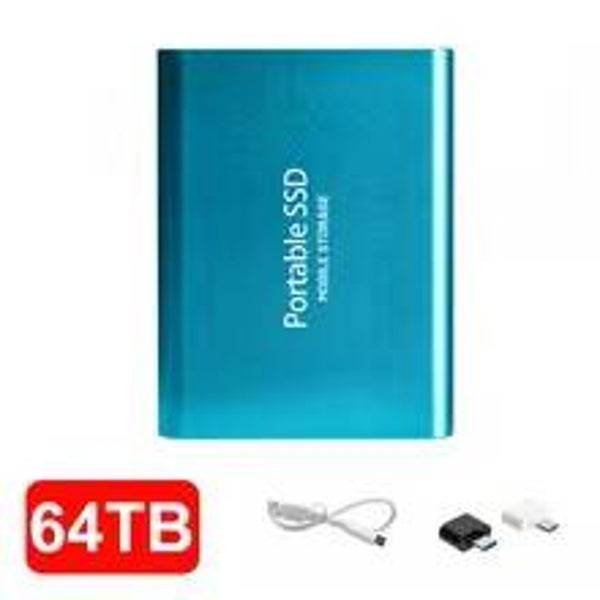 Draagbare SSD drive 64TB