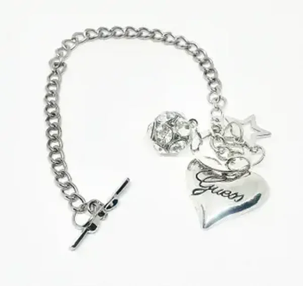 Bracelet Guess  à breloques pour femme - Bracelet charms - Bracelets à pampilles - Taille unique - DOLLY