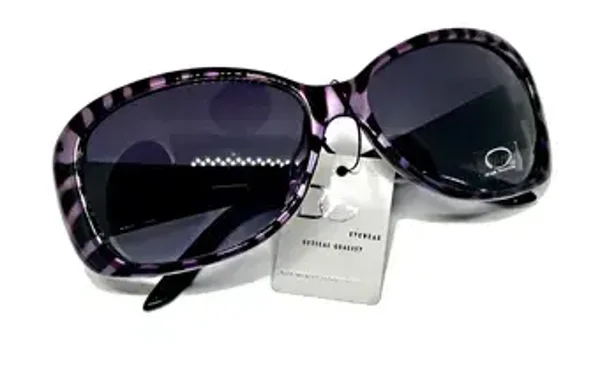Lunettes de soleil Femme Fashion originales violettes léopard Dg Eyewear - Kathy