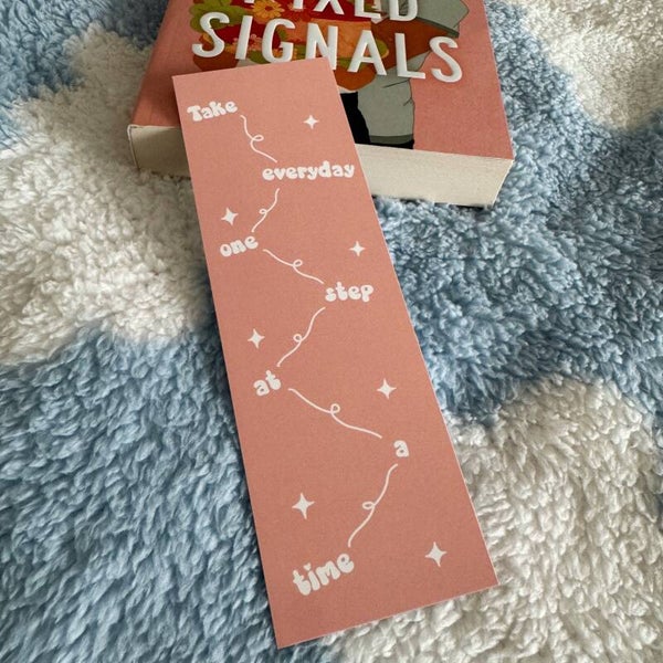 Bookmark One step at a time