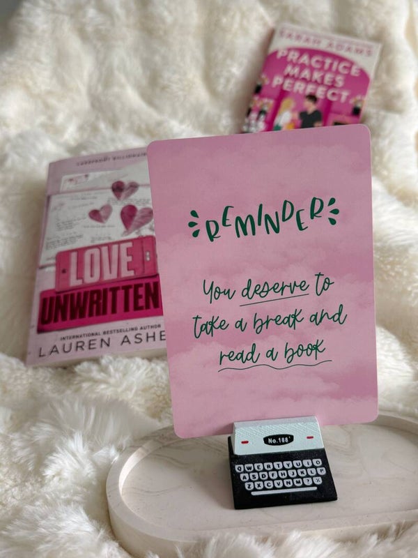 Print Deserve to take a break