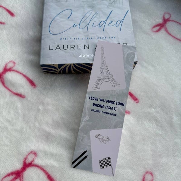 Bookmark: Collided (Dirty Air) || OFFICIALLY LICENSED BY LAUREN ASHER
