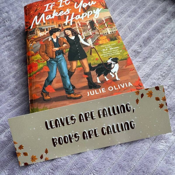 Bookmark Leaves Are Falling