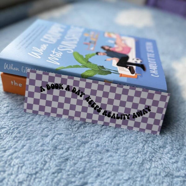 Bookmark A book a day keeps reality away