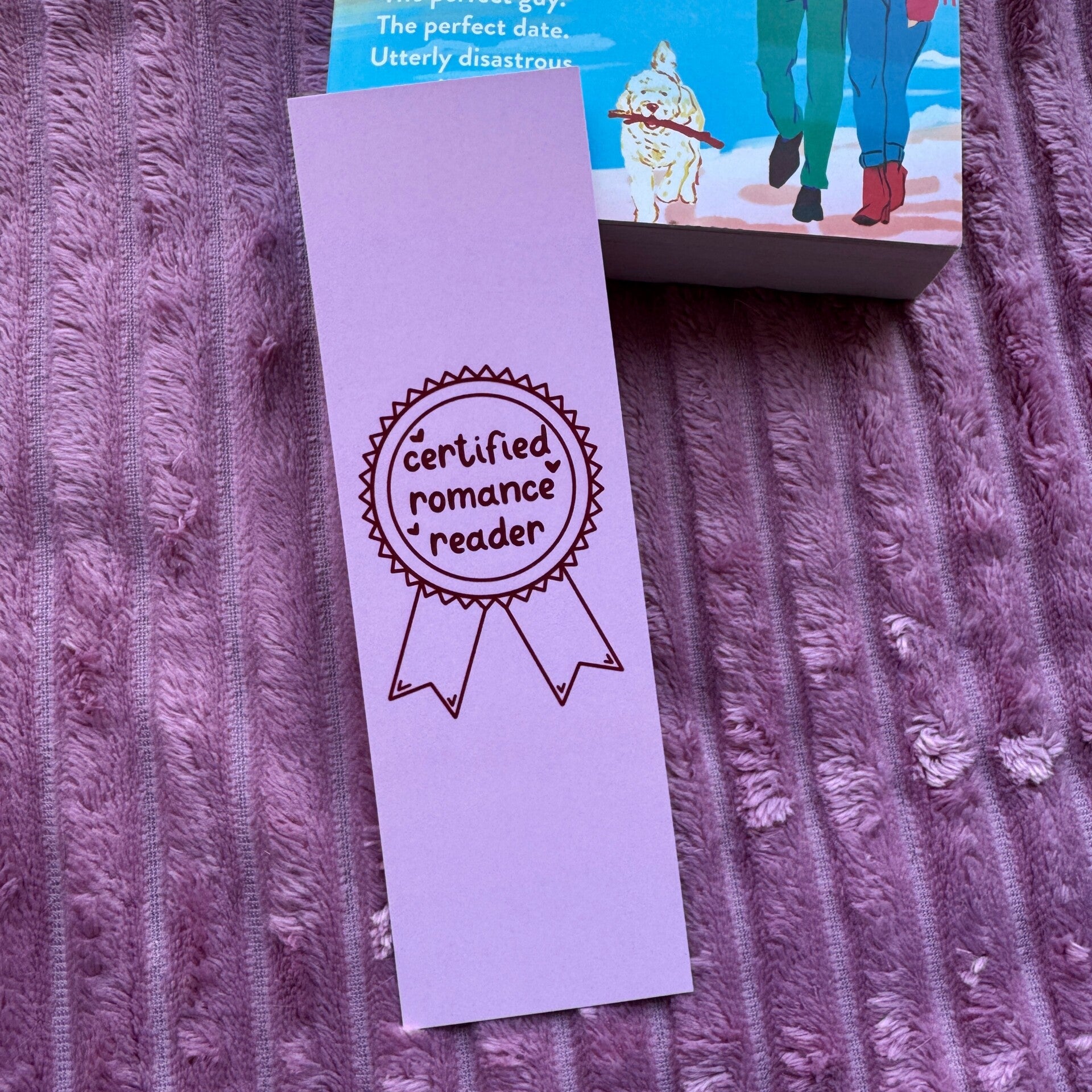 Bookmark Certified Romance Reader