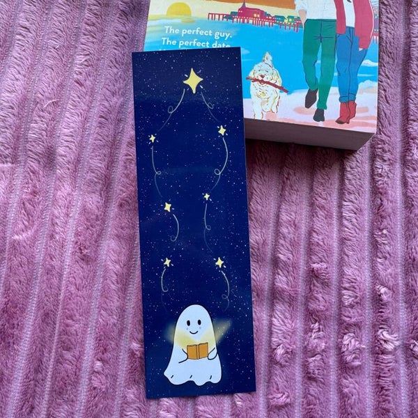 Bookmark Ghostie Glowing Bookie