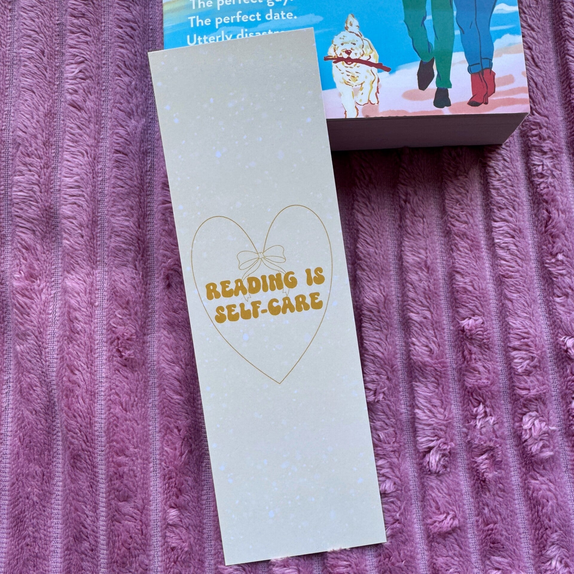 Bookmark Reading is Self-Care